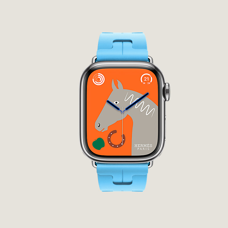 Series 9 case & Band Apple Watch Hermès Single Tour 41 mm 